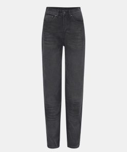 Kvinde ROTATE Jeans | Twill High Rise Jeans Forged Iron