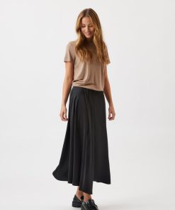 Kvinde Moves Nederdele | Ruffle Skirt Black