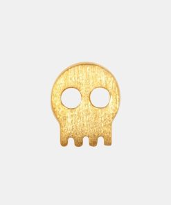 Kvinde LULU Copenhagen Smykker | Skully Ear Stud Gold