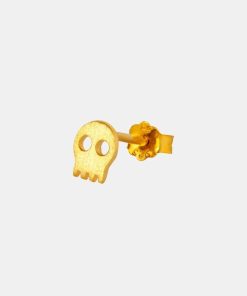 Kvinde LULU Copenhagen Smykker | Skully Ear Stud Gold