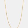 Kvinde Maria Black Smykker | Karen 70 Necklace Gold