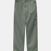 Mand Carhartt WIP Bukser | Simple Pants Smoke Green Rinsed