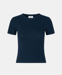 Kvinde Envii T-Shirts | Enally Crop Tee