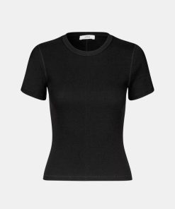 Kvinde Envii T-Shirts | Enally Crop Tee