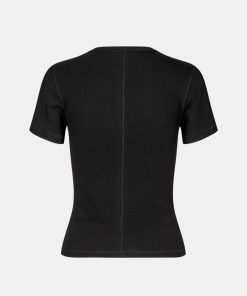 Kvinde Envii T-Shirts | Enally Crop Tee