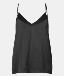 Kvinde Samsøe Samsøe Toppe & Bluser | Sharon Top Black