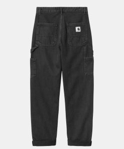 Kvinde Carhartt WIP Jeans | W Pierce Jeans Black Stone