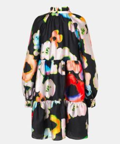 Kvinde Stine Goya Kjoler | Jasmine Dress Floral Night