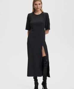 Kvinde Gestuz Kjoler | Melba Dress Black