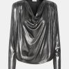 Kvinde Gestuz Toppe & Bluser | Maddix Blouse Silver