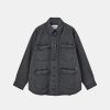 Kvinde H2OFagerholt Skjorter | Jeans Shirt Washed Black