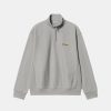 Mand Carhartt WIP Sweatshirts | American Script Half Zip Sweatshirt