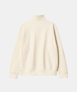 Mand Carhartt WIP Sweatshirts | American Script Half Zip Sweatshirt