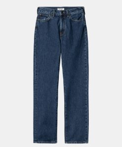 Kvinde Carhartt WIP Jeans | W Noxon Jeans Washed Blue Stone