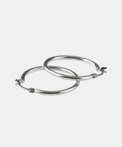 Kvinde Pico Smykker | Basic Hoops Large Silver