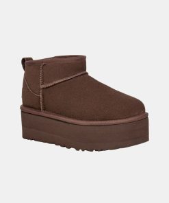 Kvinde UGG | W Ultra Mini Platform Boots Burnt Cedar