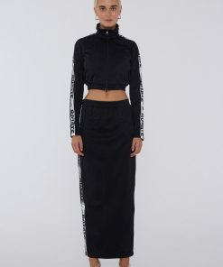 Kvinde ROTATE Nederdele | Milana Skirt Black