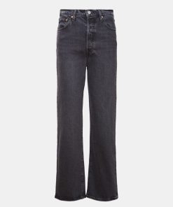 Kvinde Levi´s Jeans | W Ribcage Jeans Grey