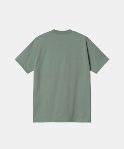 Mand Carhartt WIP T-Shirts | Mystery Machine Tee Glassy Teal