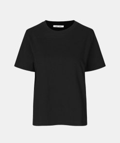 Kvinde Samsøe Samsøe T-Shirts | Camino Tee Black