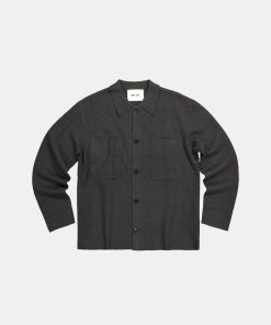 Mand NN07 Skjorter | Jonas Overshirt Dark Army