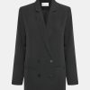 Kvinde Gestuz Blazere | Joelle Blazer Black 90001 Black