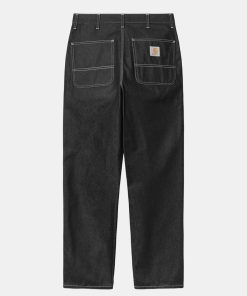 Mand Carhartt WIP Bukser | Simple Pants Black Rigid