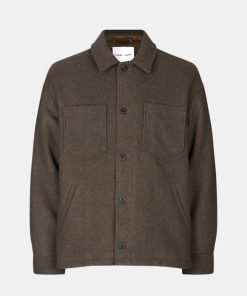 Mand Samsøe Samsøe Jakker | Pally Jacket Crocodile