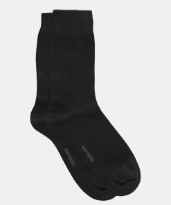 Mand Resterods Stromper | 5-Pack Bamboo Socks Black