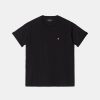 Kvinde Carhartt WIP T-Shirts | W Chase Tee Black