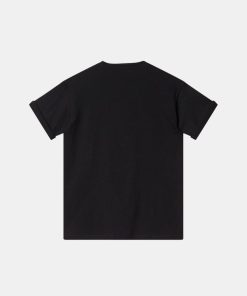 Kvinde Carhartt WIP T-Shirts | W Chase Tee Black