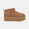 Kvinde UGG | W Ultra Mini Platform Boots Chestnut