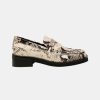 Kvinde Pavement | Filipa Loafers Beige Snake