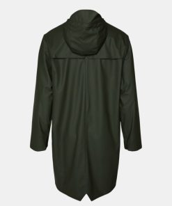 Kvinde Rains Jakker | Long Jacket Green