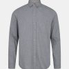 Mand MM Gallery Skjorter | Mmgtheo Brush Shirt L/S Light Blue Mel