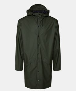 Mand Rains Jakker | Long Jacket Green