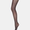 Kvinde Sneaky Fox Stromper | Clara Pantyhose Black