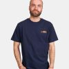 Mand ELSK T-Shirts | Earth Karma Tee Dark Navy