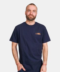 Mand ELSK T-Shirts | Earth Karma Tee Dark Navy