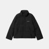 Kvinde Carhartt WIP Jakker | W Yanie Jacket Black/White