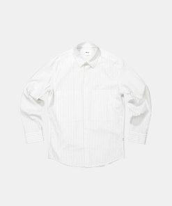 Mand NN07 Skjorter | Freddy Shirt White Stripe 701 White Stripe