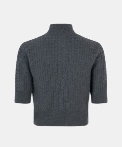 Kvinde Samsøe Samsøe Strik | Grace Knit S/S Turbulence