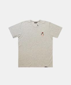 Kvinde Lakor T-Shirts | Mini Mine Tee Light Grey Mel