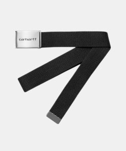 Kvinde Carhartt WIP Accessories | Clip Belt Chrome