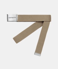 Kvinde Carhartt WIP Accessories | Clip Belt Chrome