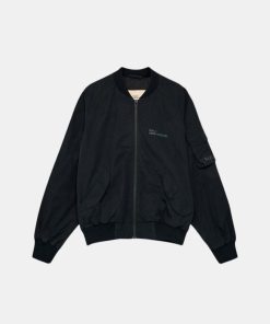 Kvinde HALO Jakker | Jeep Bomber Jacket Black 2001 Black