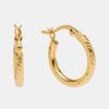 Kvinde Pico Smykker | Mia Small Hoops Gold