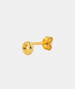 Kvinde LULU Copenhagen Smykker | Donut Ear Stud Gold