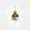 Mand Carhartt WIP T-Shirts | Deadkebab Workin Tee White