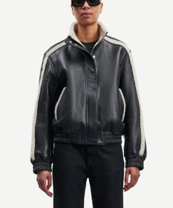 Kvinde Samsøe Samsøe Jakker | Meadow Bomber Jacket Black